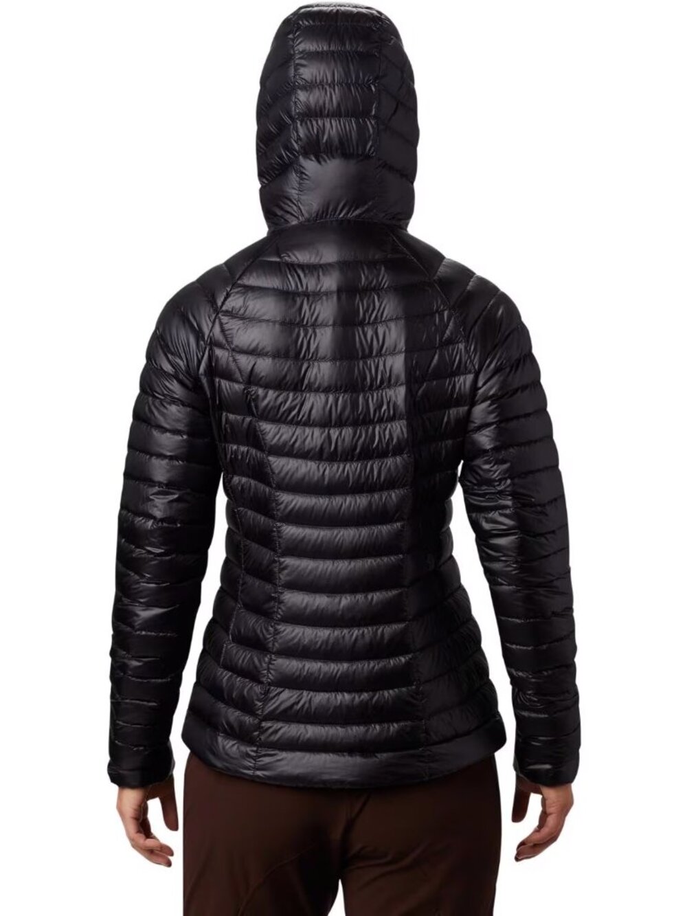 Mountain Hardwear Women's Ghost Whisperer Down Hoody Jacket Black Ultralight - Picture 2 of 6